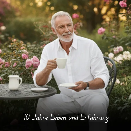 70 Jahre Leben und Erfahrung