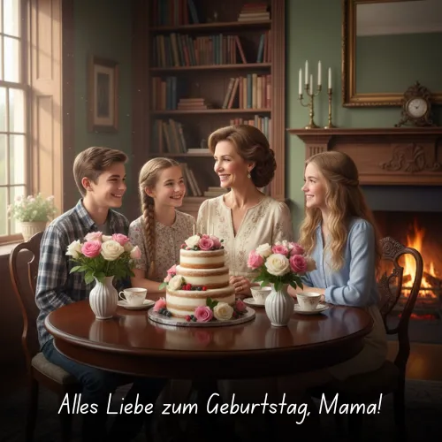 Alles Liebe zum Geburtstag, Mama!