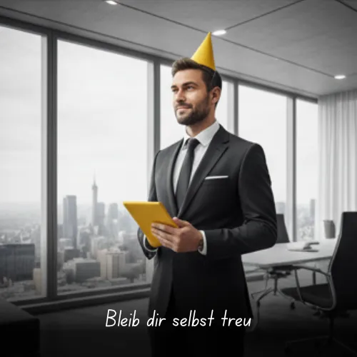 Bleib dir selbst treu