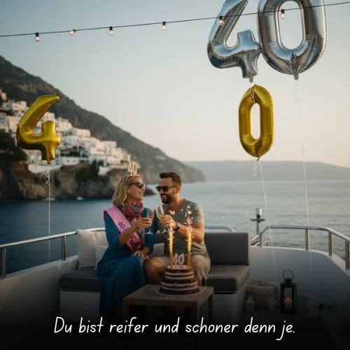 Du bist reifer und schöner denn je