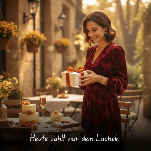 Heute zählt nur Kuchen und gute Laune