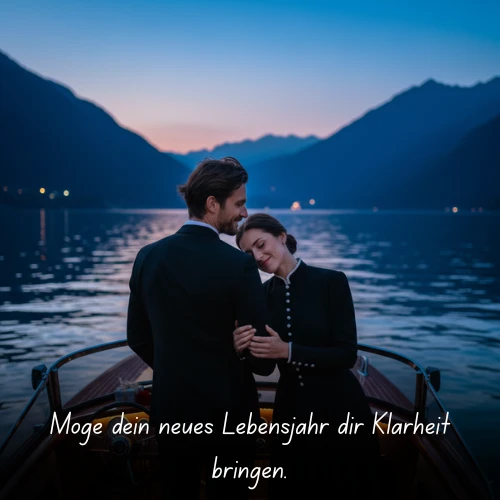 Möge dein neues Lebensjahr dir Klarheit bringen