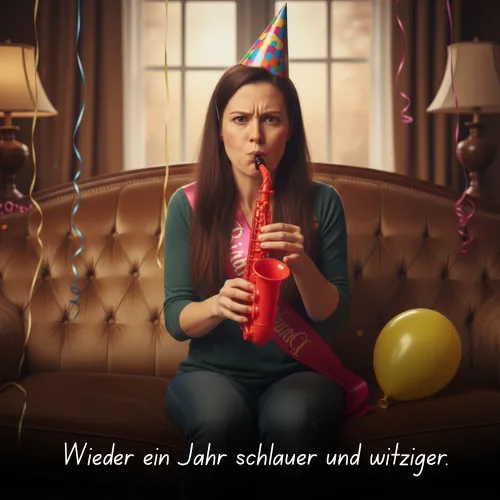 Wieder ein Jahr schlauer und witziger