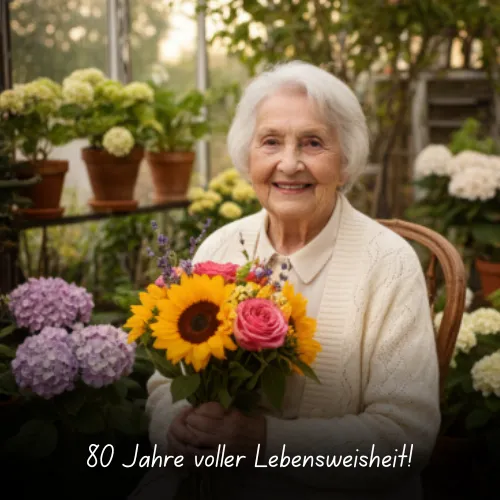 80 years full of wisdom!