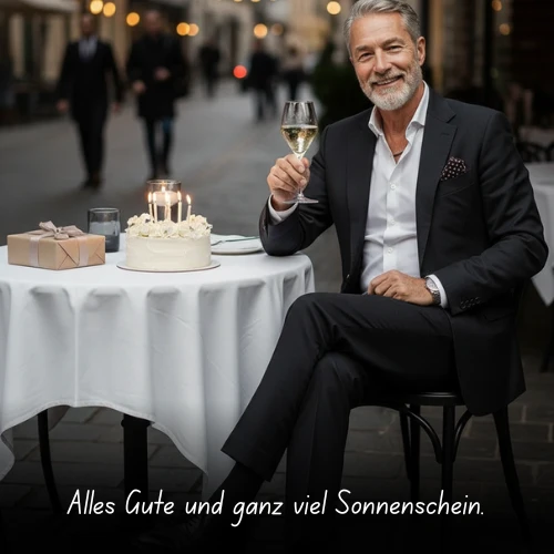 Alles Gute und ganz viel Sonnenschein