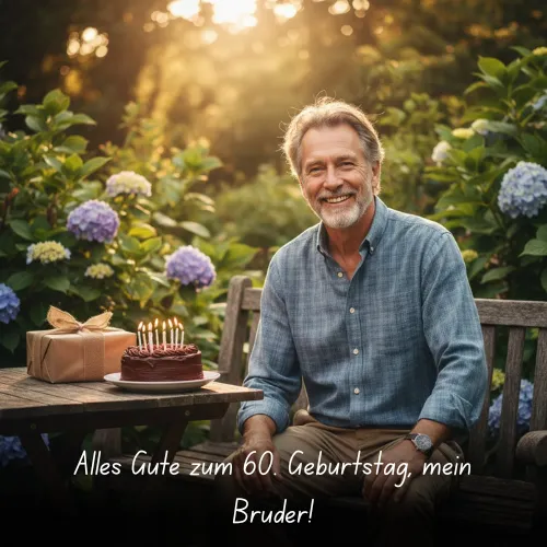 Happy 60th birthday, my brother!