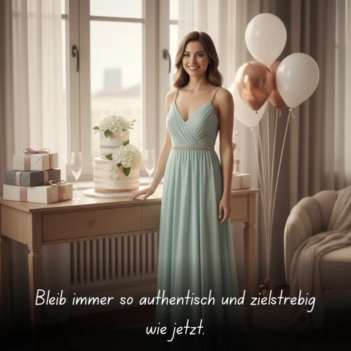 Bleib immer so authentisch und zielstrebig wie jetzt