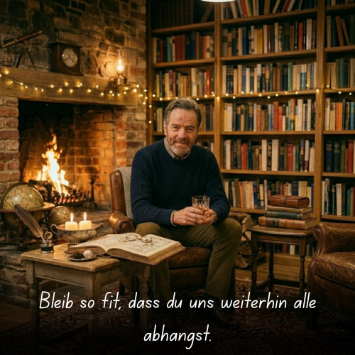 Bleib so fit, dass du uns weiterhin alle abhängst