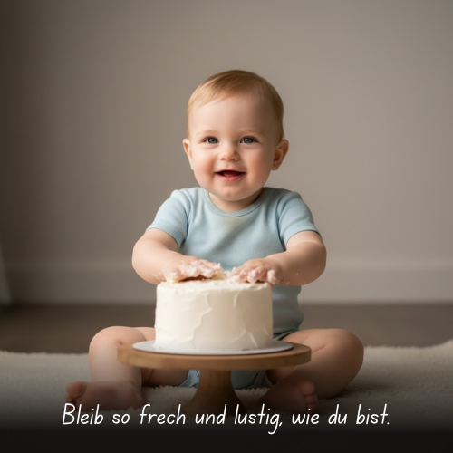 Bleib so frech und lustig, wie du bist