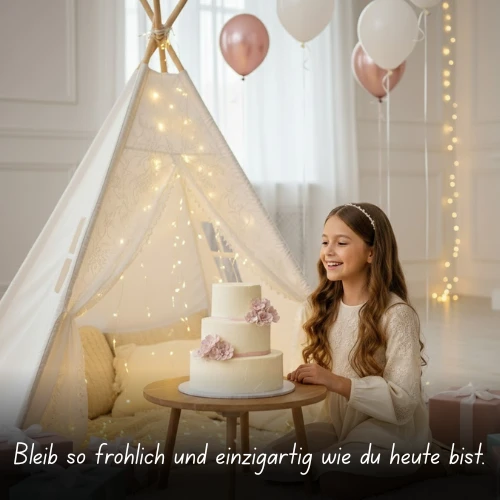 Bleib so fröhlich und einzigartig wie du heute bist
