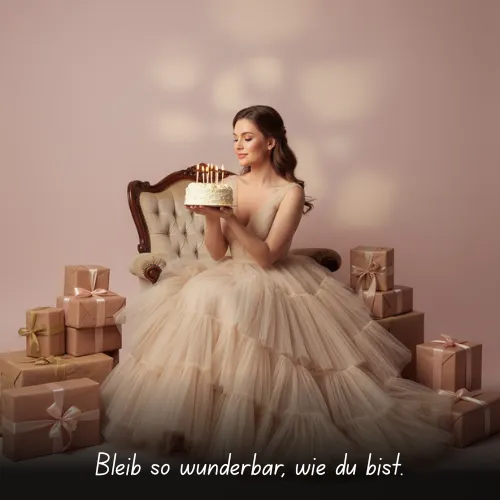 Bleib so wunderbar, wie du bist