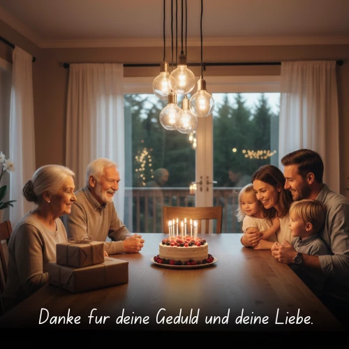Danke für deine Geduld und deine Liebe