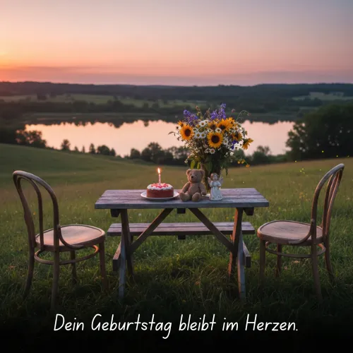 Your birthday will always be in our hearts