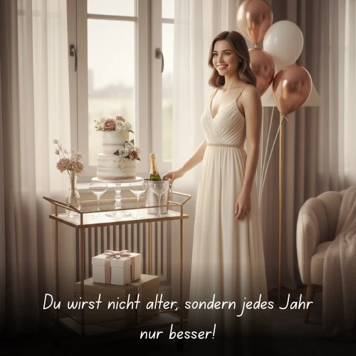 Du wirst nicht älter, sondern jedes Jahr nur besser!