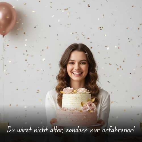 Du wirst nicht älter, sondern nur erfahrener!
