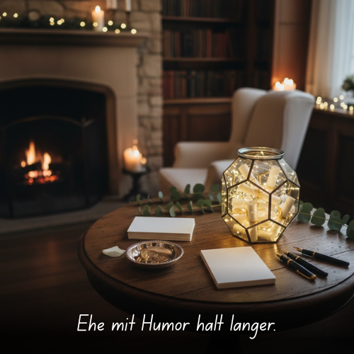 Ehe mit Humor hält länger