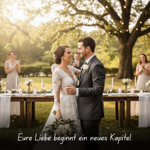 Your love begins a new chapter