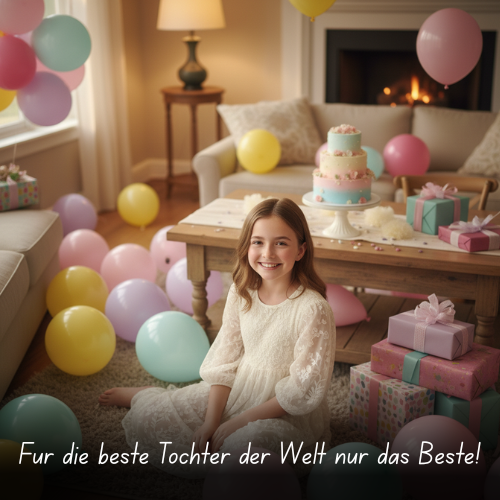 Für die beste Tochter der Welt nur das Beste!