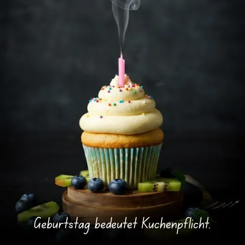 Birthday means cake duty!