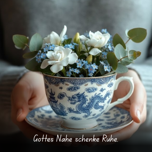 God's presence grants peace.