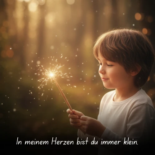 In my heart you are always small