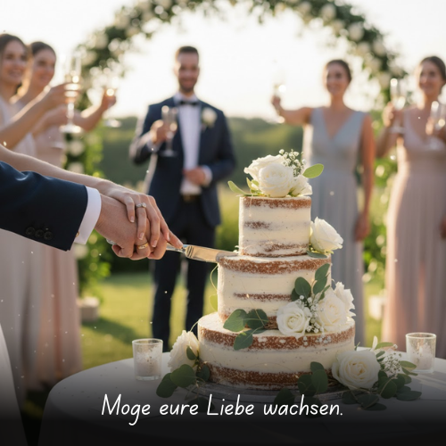 Möge eure Liebe wachsen