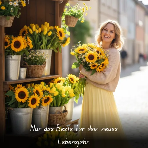 Nur das Beste für dein neues Lebensjahr