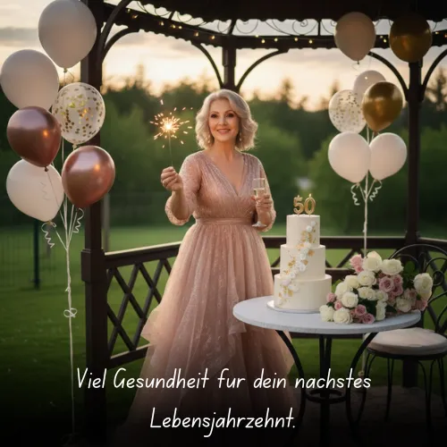 Viel Gesundheit für dein nächstes Lebensjahrzehnt