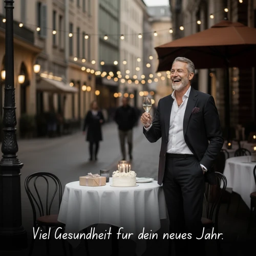 Viel Gesundheit für dein neues Jahr