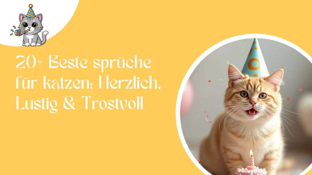 20+ Beste sprüche für katzen: Herzlich, Lustig & Trostvoll