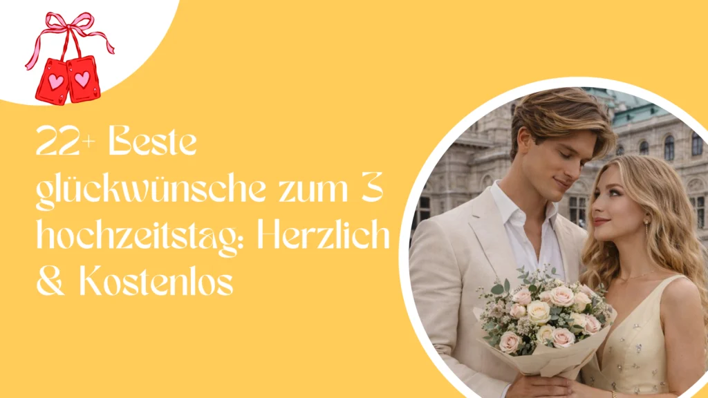 22+ Beste glückwünsche zum 3 hochzeitstag: Herzlich & Kostenlos