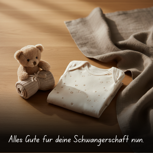 Alles Gute für deine Schwangerschaft nun
