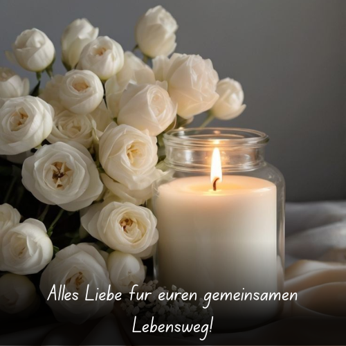 Alles Liebe für euren gemeinsamen Lebensweg!