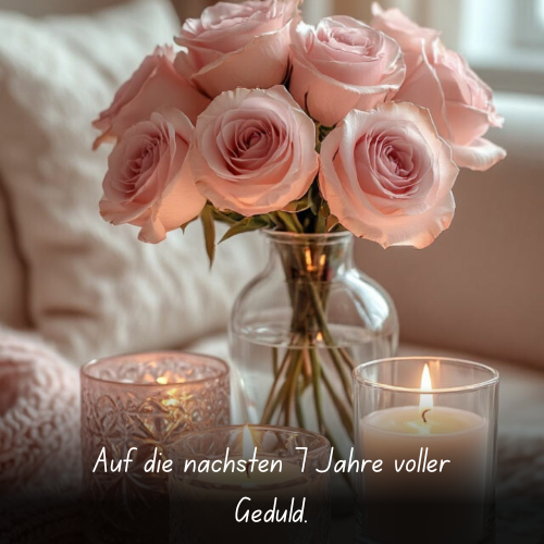 Auf die nächsten 7 Jahre voller Geduld