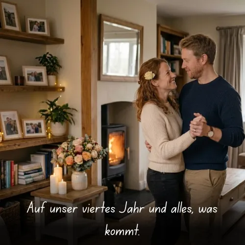 Auf unser viertes Jahr und alles, was kommt