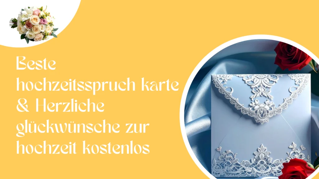 Beste hochzeitsspruch karte & Herzliche glückwünsche zur hochzeit kostenlos