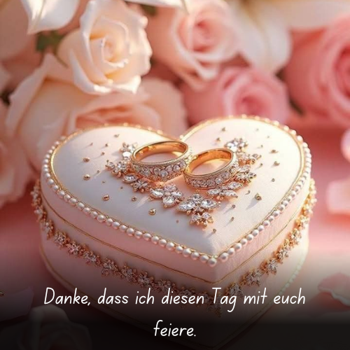 Danke, dass ich diesen Tag mit euch feiere