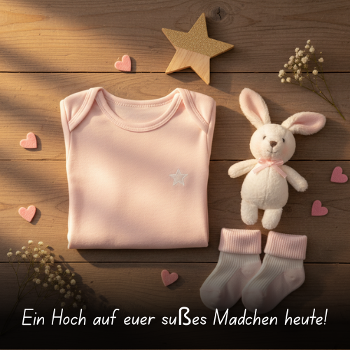 Ein Hoch auf euer süßes Mädchen heute!