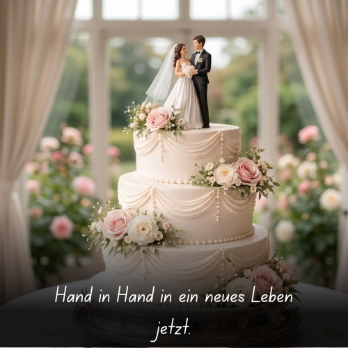 Hand in Hand in ein neues Leben jetzt