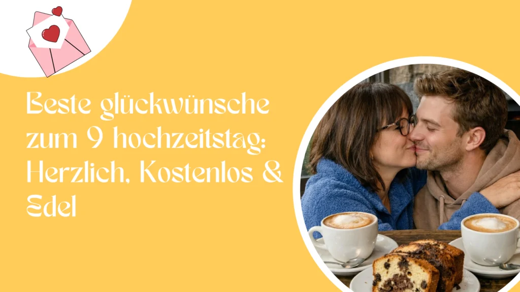 Beste glückwünsche zum 9 hochzeitstag: Herzlich, Kostenlos & Edel