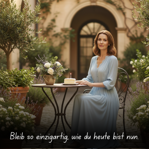 Bleib so einzigartig, wie du heute bist nun