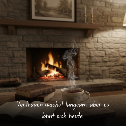 Vertrauen wächst langsam, aber es lohnt sich heute