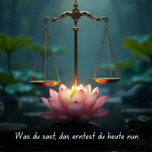 Was du säst, das erntest du heute nun