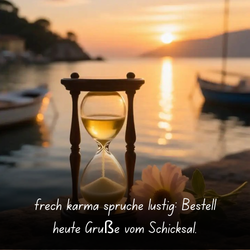 frech karma sprüche lustig_ Bestell heute Grüße vom Schicksal
