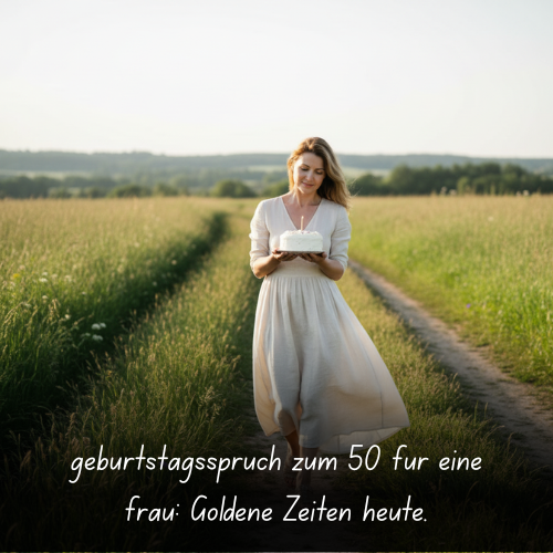 geburtstagsspruch zum 50 für eine frau_ Goldene Zeiten heute