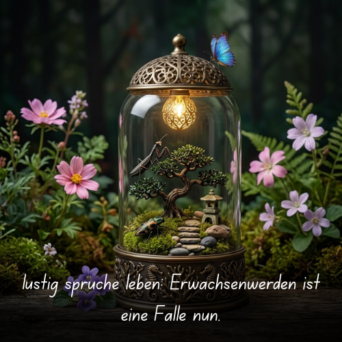 lustig sprüche leben_ Erwachsenwerden ist eine Falle nun