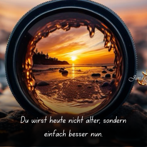 Du wirst heute nicht älter, sondern einfach besser nun