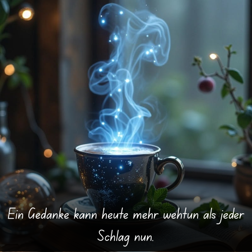 Ein Gedanke kann heute mehr wehtun als jeder Schlag nun