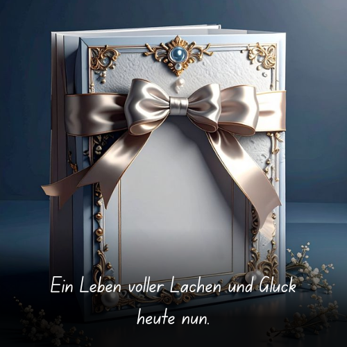 Ein Leben voller Lachen und Glück heute nun