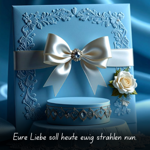 Eure Liebe soll heute ewig strahlen nun